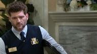 Jason Vendryes character, Kenny masquerading as Blake at the Country Club | Image: CBS